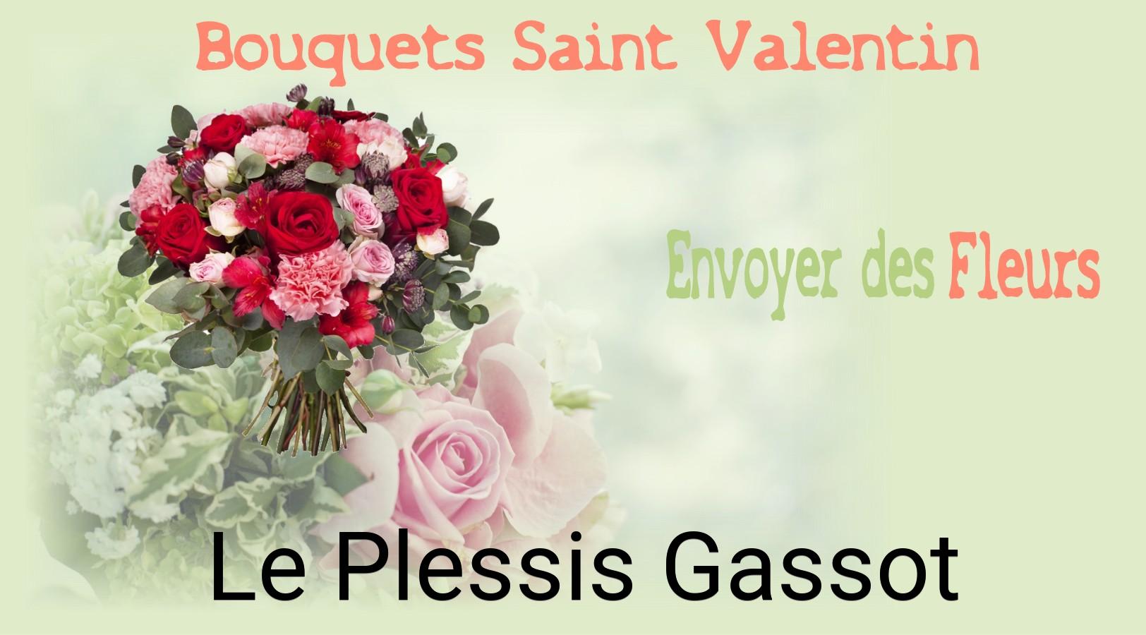 Roses de Saint-Valentin livrées à Le Plessis-Gassot